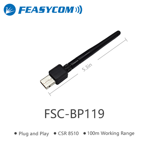 100m Long range Bluetooth USB Dongle Wireless Bluetooth 4.0 CSR Adapter for Windows 10, 8, 7 XP vista ► Photo 1/6