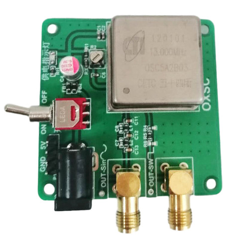 New 10MHz / 13MHz OCXO Constant Temperature Crystal Oscillator Frequency Reference  Clock Calibrator ► Photo 1/4