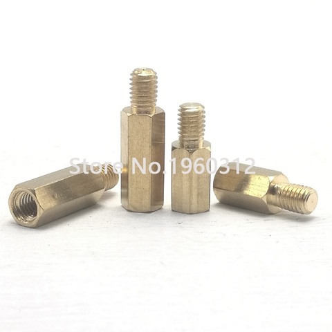 5-50pcs male to female Brass spacer M2 m2.5 m3 m4 m5   Long Hexagonal Brass PCB Standoffs Spacers ► Photo 1/2