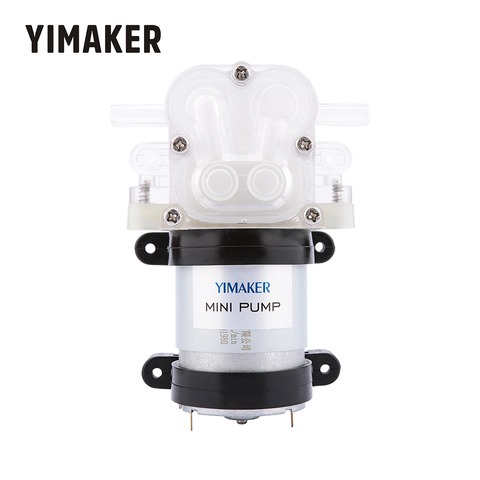 YIMAKER Micro 545 Water Pump DC12V 24V RO Membrane Water Purifier Self-priming 2 Points Diaphragm Pump Syrup Coke Pumps ► Photo 1/6