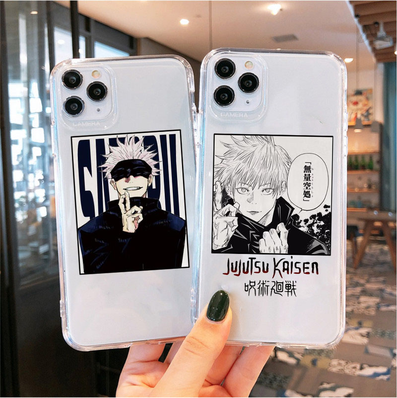Price History Review On Jujutsu Kaisen Japan Anime Phone Cases For Iphone 12 Soft Clear Cover For Iphone 11 Pro Max Se2 6s 7 8 Plus X Xs Max Xr Shells