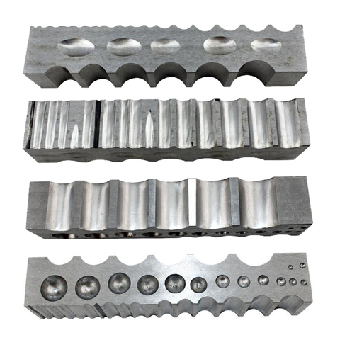 Jewelry Bending & Shaping tool Steel Block Design Forming Block Dapping Jewelry tools ► Photo 1/5