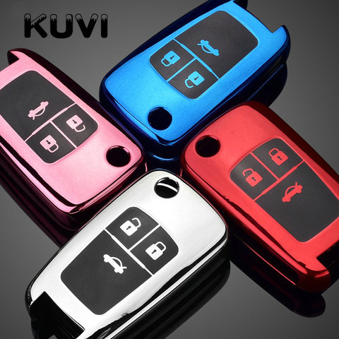 2022 Soft TPU Key Cover Case for Chevrolet For Buick for Cruze Aveo Trax Opel Astra Corsa Meriva Zafira Antara J Key Protection ► Photo 1/6