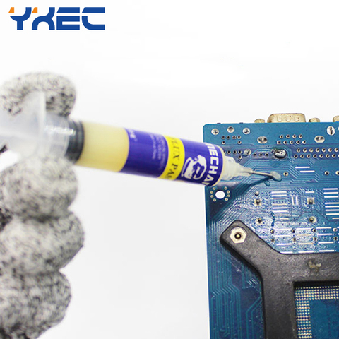 MECHANIC 10CC Soldering Flux NO-Clean Solder Flux Paste for Smartphone Computer Motherboard SMD PGA BGA PCB Repair Tools ► Photo 1/5