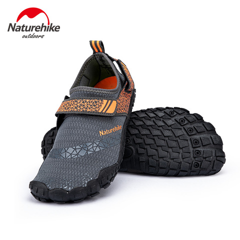 Naturehike Outdoor Rubber Soled Non-slip Wading Women/Men Shoes Summer Quick-Dry Beach Water Shoes Swim Snorkeling Slippers ► Photo 1/6