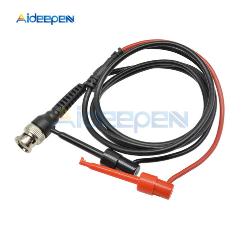 Digital Oscilloscope BNC Probe Test Leads Q9 Male Connector to Dual Alligator Clip Oscilloscope Probe Test Line Cable Test Hook ► Photo 1/6