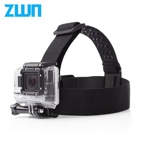 Elastic Adjustable Head Strap belt Mount For EKEN h9/h9r series Go pro Hero 4 3 2 and sj4000 series  with anti-slide glue ► Photo 1/4