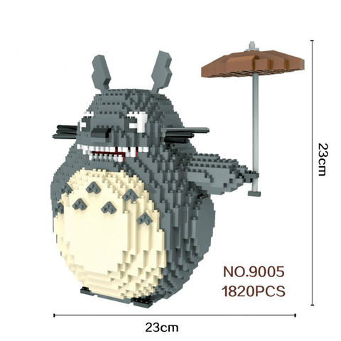 1280-2276pcs 9005-9026 Big Size Blocks Totoro Mini Blocks Micro Blocks Super Mario DIY Building Toys Model for Children Gifts ► Photo 1/6