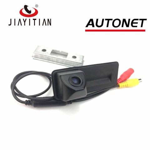 JIAYITIAN HD Car Trunk Handle camera For Skoda Octavia A7 2014 2013 2012 2011 2010 Rear View camera backup Camera ► Photo 1/3