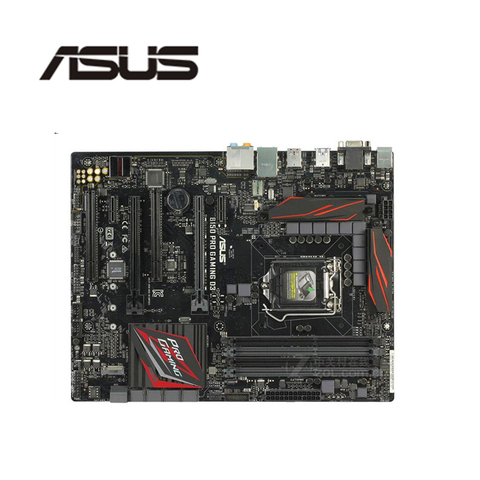 For Asus B150 PRO GAMING D3 Desktop Motherboard Socket LGA 1151 DDR3  B150 SATA3 USB3.0 Motherboard ► Photo 1/1