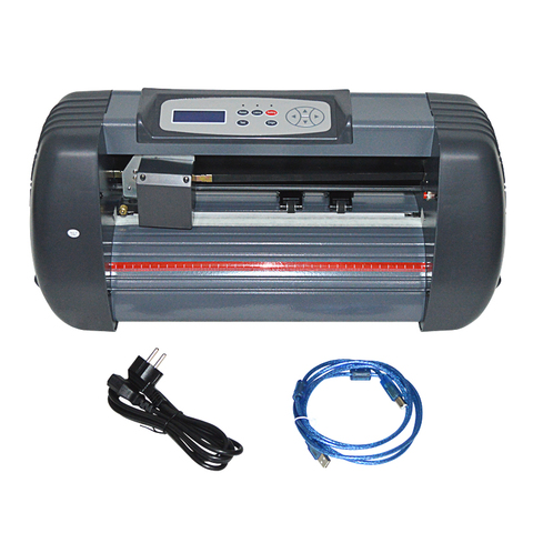 SK-375T cutting plotter cuting width 370mm vinyl cutter plotter Usb high quality paper plotter 110V/220V ► Photo 1/6