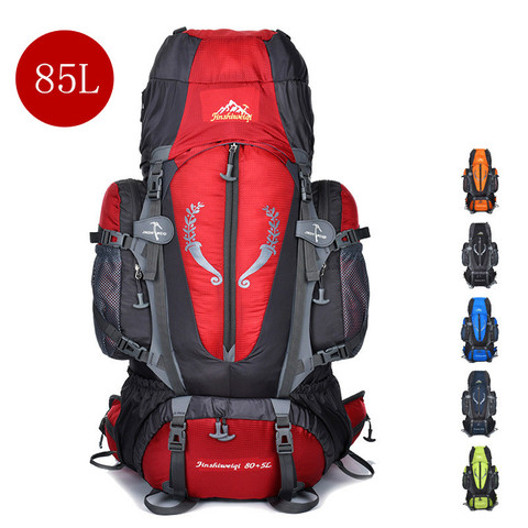 2022 Hot Large 85L Outdoor Backpack Unisex Travel Multi-purpose climbing backpacks Hiking big capacity Rucksacks camping bag ► Photo 1/6