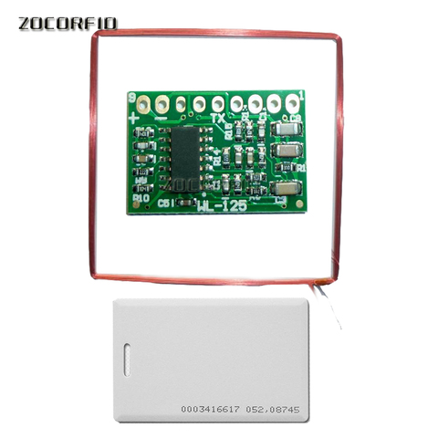 Middle Distance Reading Distance Range WG 26 bit 125KHz EM ID RFID Reader/access control long range reader tarjeta antenna ► Photo 1/6