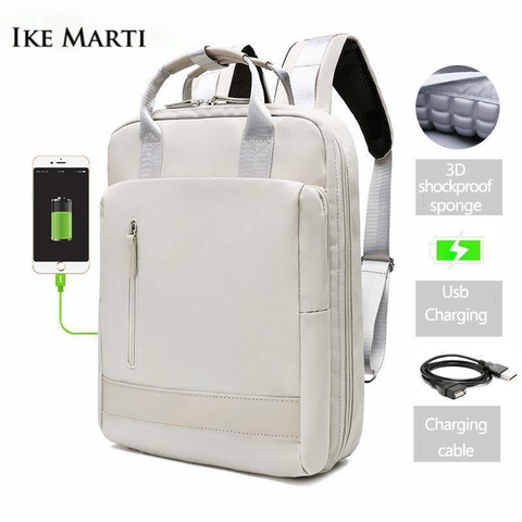IKE MARTI Women Small Backpack Daypack School Bag  Sac A Dos Femme 2022 Man Waterproof Charging 15.6 Laptop Women's Backpacks ► Photo 1/6