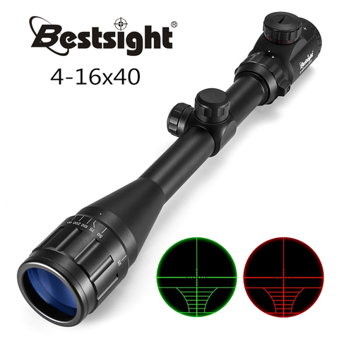 4-16X40 AOEG Optics Riflescope Red&Green Dot Illuminated Sight Rifle Scope Sniper Gear For Hunting Scope Airsoft Rifle ► Photo 1/6