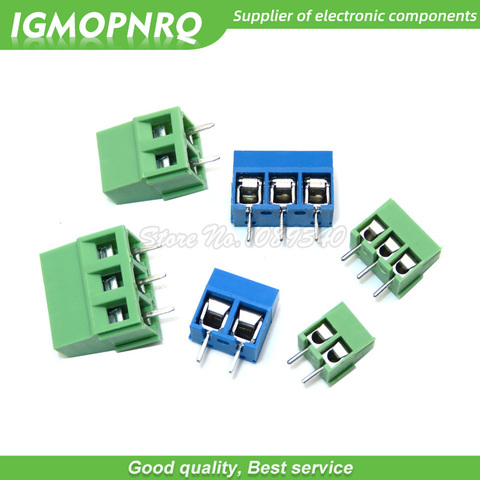 10PCS KF128 KF301 KF350 2P 3P 5mm / 3.5mm / 2PIN 3PIN Terminal Screw PCB Terminal Connector Splice connector ► Photo 1/6