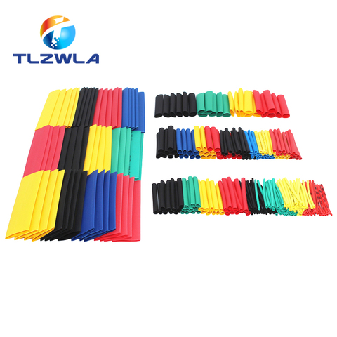 328Pcs color Weatherproof Heat Shrink Sleeving Tubing Tube Assortment Kit Electrical Connection Electrical Wire Wrap Cable ► Photo 1/1