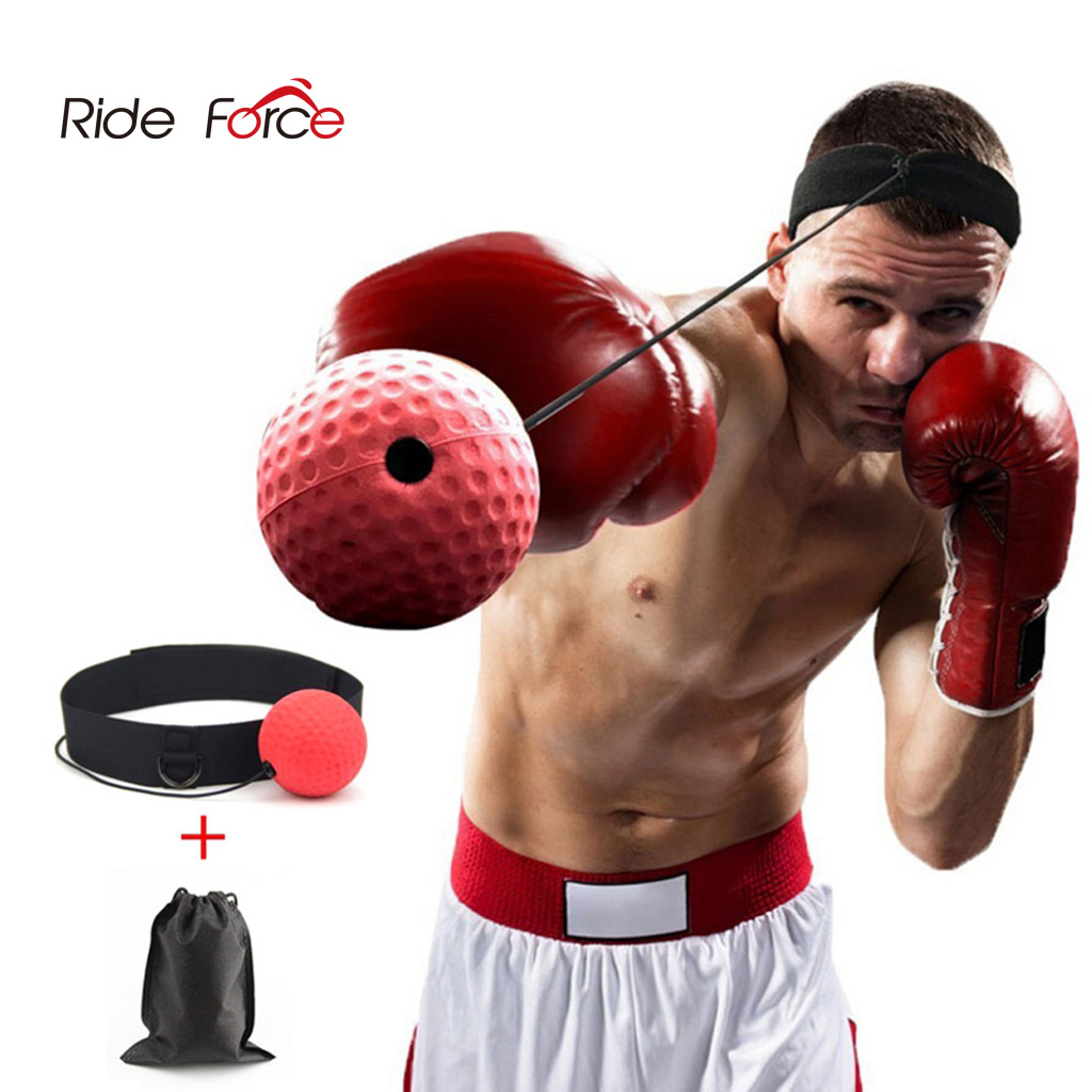 Boxing Punch Exercise Fight Ball With Head Band For Reflex Speed Training Tools 