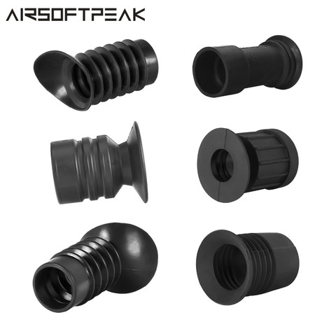 Tactical Rifle Scope Eyepiece Eyeshade Rubber Anti-impact Optics Sight Eye Protector Cover Eyecup Scalable Eyeguard ► Photo 1/6