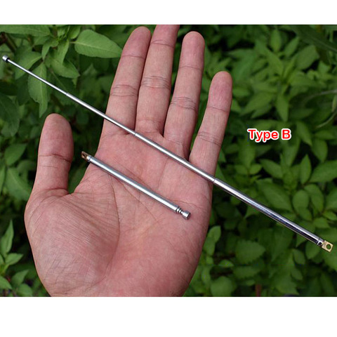 Radio Telescopic Rod Antenna 4 Sections Dielectric Remote Control Alarm Toy Car Aviation Model Airplane Antenna DIY Toy Model ► Photo 1/3