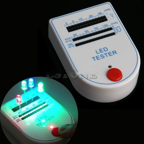 Portable LED Tester Test Box Mini Light-emitting Diode Bulb Lamp 2~150mA ► Photo 1/4