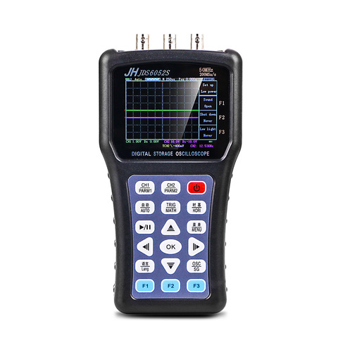 New HandHeld Digital Strorage Oscilloscope portable Oscilloscope Jinhan JDS6052S 2CH 50M 200MSa/S 5 languages ► Photo 1/6