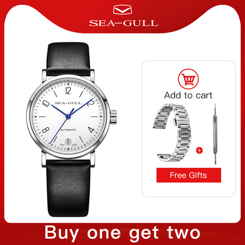 2022 Seagull men's automatic mechanical watch official authentic seagull business casual mechanical watch 819.17.6091 ► Photo 1/6