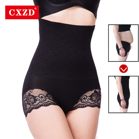 CXZD Women High Waist Shaping Panties Breathable Body Shaper Slimming Tummy Underwear panty shapers ► Photo 1/6