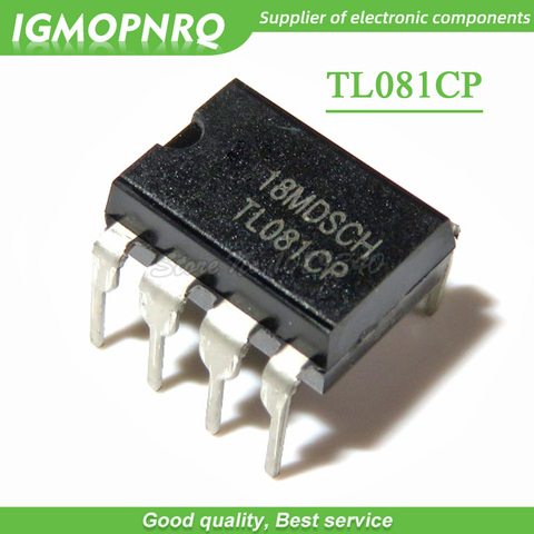 10PCS TL081CP TL081C TL081 DIP Operational Amplifier New Original ► Photo 1/1