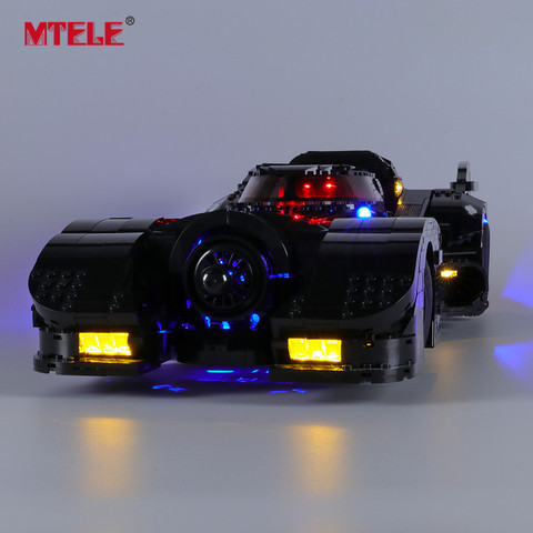 MTELE Brand LED Light Up Kit For D C 1989 Batmobile Toys Lighting Set Compatible With 76139 ► Photo 1/6