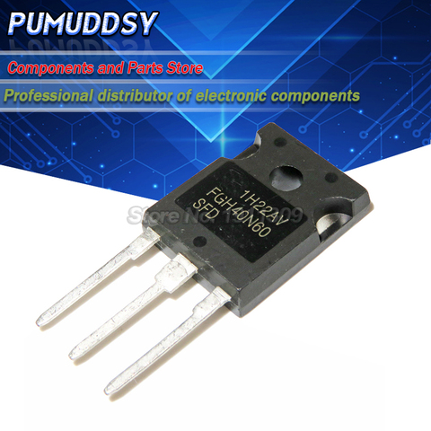 10PCS FGH40N60SFD FGH40N60 40N60 IGBT TO247 600V 40A 100% quality assurance ► Photo 1/1