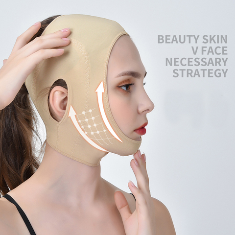 Face lift V Shaper Mask Facial Slimming Bandage Chin Cheek Lift Up Belt Anti Wrinkle Strap Beauty Neck Thin Lift Face Massager ► Photo 1/6