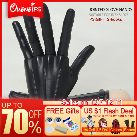 BJD Jointed Hands suitable for 1/3 or 1/4 bjd dolls boy and girl body IOS IP ID72 R72 Sd17 DS SD Feeple ► Photo 1/6