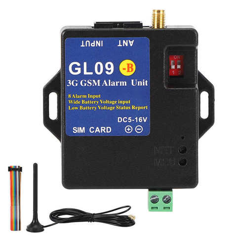 8 Input GSM Alarm System Wireless Alert Module GL09 B 3G for Home Security Wireless Alarm Module ► Photo 1/6