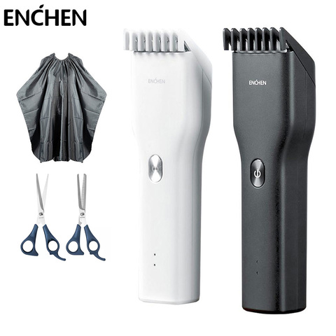 ENCHEN Boost Hair Trimmer For Men Kids Cordless USB Rechargeable Electric Hair Clipper Cutter Machine With Adjustable Comb ► Photo 1/6