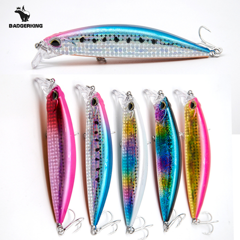 30g shallow diving wobblers minnow jerkbait fishing lure crankbait fake bait for fishing ► Photo 1/6