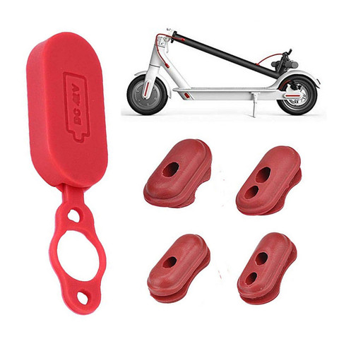Durable Replacement Battery Charger Cap Line Hole Silicone Cover Rubber Plug for Xiaomi M365 Electric Scooter Accessories ► Photo 1/5