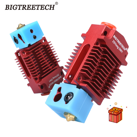 2 In 1 Out Hotend Extruder Double Colors J-Head Upgraded 3D Printer Parts  With Cooling Fan For 3D Printer ► Photo 1/6