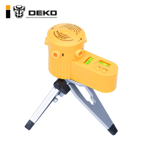 DEKO Worldwide Multifunction cross Laser Level Leveler Vertical Horizontal Line Tool with Tripod ► Photo 1/5