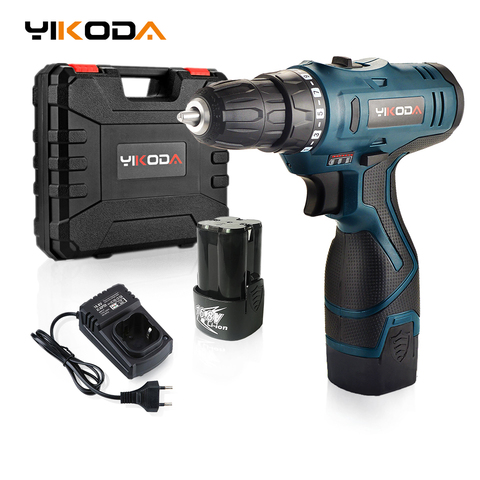 YIKODA 16.8V Electric Screwdriver Lithium Battery Cordless Drill Rechargeable Parafusadeira Furadeira Household DIY Power Tools ► Photo 1/6