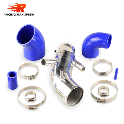 Aluminum Pipe Intakes Pipe Silicon hoses Kit Suit for TT 1.8T mit 225 PS AL-02-SI QR-02-BL ► Photo 1/6