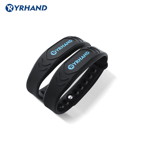 Black Smart Wristbands Bracelets for rfid door locks ► Photo 1/6