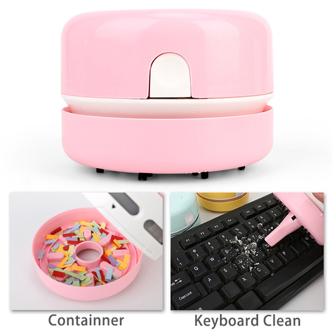 Desk Portable Desktop Cleaner Mini Desk Vacuum Cleaner for School Classroom School Office keyboard ► Photo 1/1