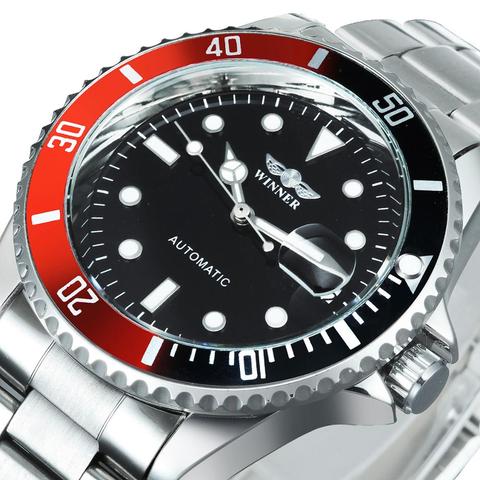 2022 Top Luxury Brand Automatic Mechanical Watch Mens Full Metal Belt Dropshipping Business Sport Watches for Menчасы мужскиеNEW ► Photo 1/6