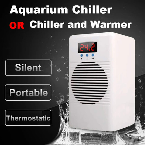 110-240v Aquarium Water Chiller Or Warmer Cooler Semiconductor Temperature Control For Fish Shrimp Tank Marine Coral Reef Tank ► Photo 1/6