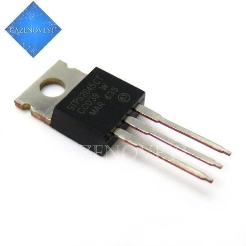 10pcs/lot STPS2045CTC STPS2045CT STPS2045 TO-220 In Stock ► Photo 1/1