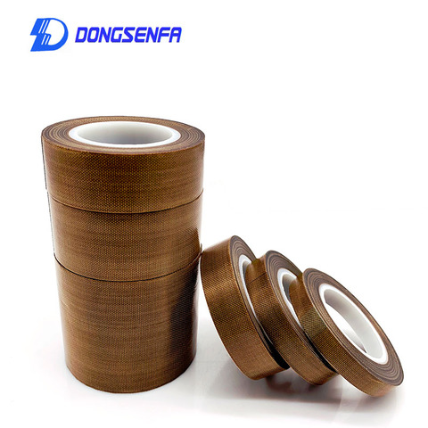 PTFE Tape Resistant High Temperature Adhesive Cloth Insulation 300 Degree Vacuum Sealing Machine 10 meter*0.13mm ► Photo 1/6