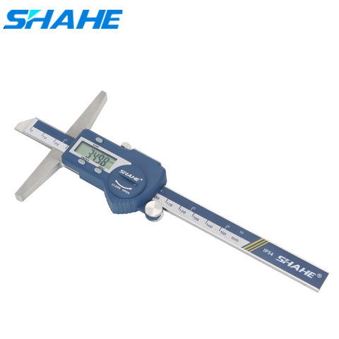 150mm 6inch Stainless Steel Digital Depth Vernier Caliper depth gauge caliper micrometro depth caliper digital caliper depth ► Photo 1/6