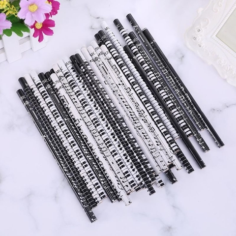 36pcs Musical Note Pencils Pen 2B Standard Piano Notes Writing Drawing Tool Stationery School Student Gift ► Photo 1/6