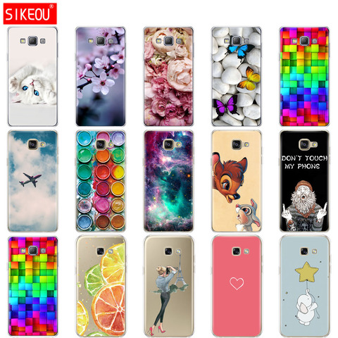 Silicone Case For Samsung Galaxy A3 A5 A7 2015 2016 2017 Case Cover A500 A510 A520 A300 A310 A320 A700 A710 A720 Coqa ► Photo 1/6